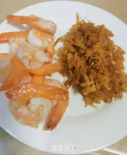 Make Shrimp rice step 3