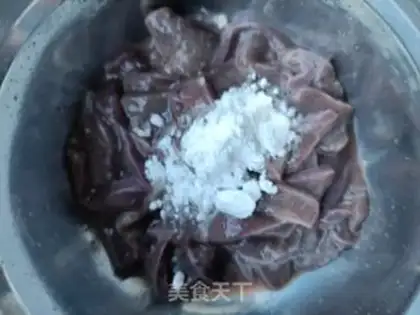 Make Spinach fried liver step 4