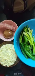 Make Egg sausage noodles step 0