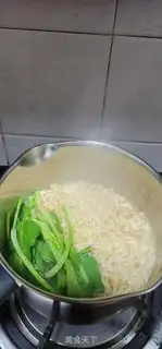 Make Egg sausage noodles step 2
