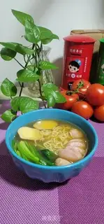 Make Egg sausage noodles step 3