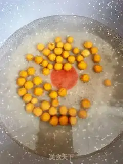 Make Homemade black sugar pearls step 14