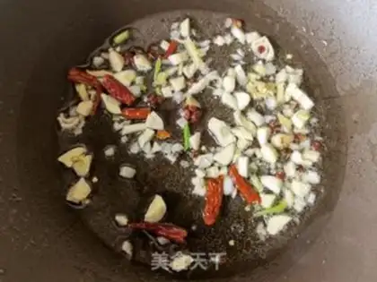 Make Garlic peppers and vegetables step 5