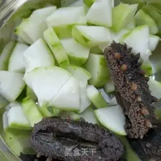 Make Sea cucumber bouquet soup step 3