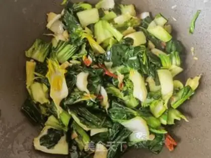 Make Garlic peppers and vegetables step 9