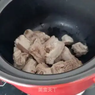 Make Sea cucumber bouquet soup step 5
