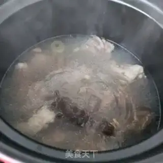 Make Sea cucumber bouquet soup step 8