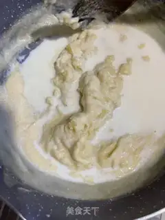 Make Milk and white sauce step 4