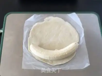 Make Banana souffle step 1