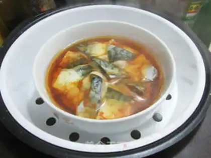Make Salted fish steam step 11