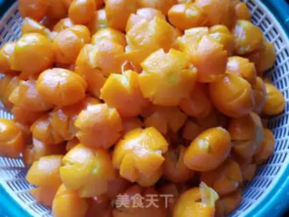 Make Orange pie step 1