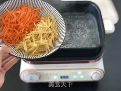 Make Potato omelet step 2