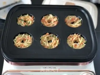 Make Potato omelet step 6