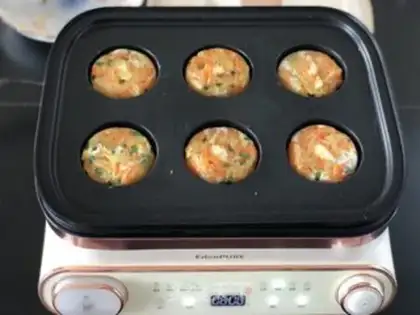 Make Potato omelet step 8