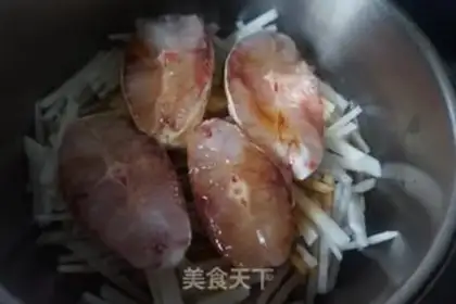 Make The radish fish step 6