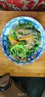 Make A spinach mix fan step 8