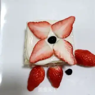 Make Strawberry yogurt sandwich step 9