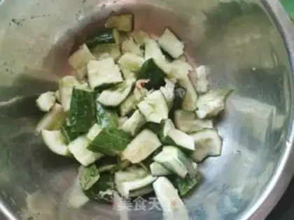Make Shrimp cucumber step 0