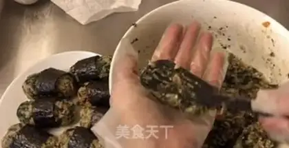 Make Homemade meat pine rice step 12