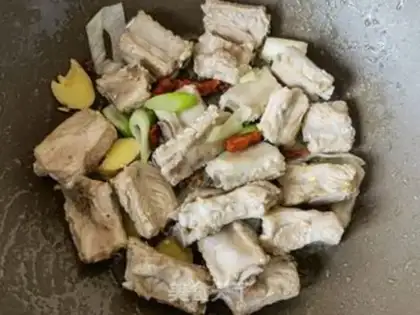 Make Twin pepper ribs step 7