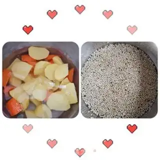 Make Quinoa potato chicken soup step 1