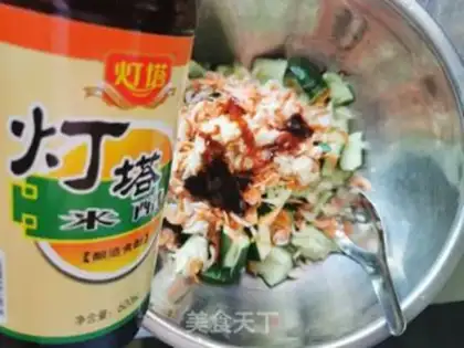 Make Shrimp cucumber step 4