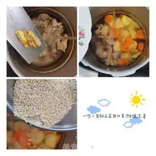 Make Quinoa potato chicken soup step 3