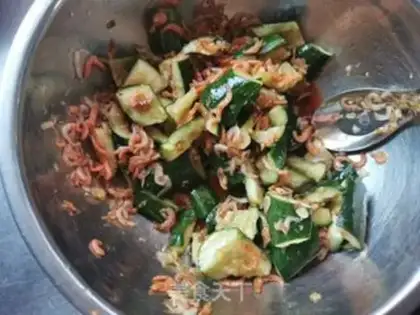 Make Shrimp cucumber step 5