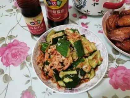 Make Shrimp cucumber step 6