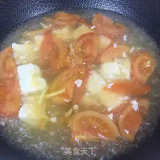 Make Tomato tofu meat soup step 6