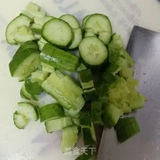 Make Pighead cucumber step 1