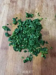 Make Ham sausage spinach pancakes step 1