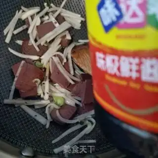Make A white radish with pig blood step 11