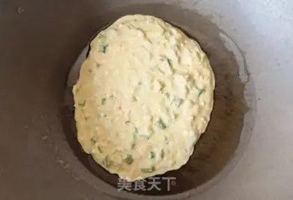 Make oatmeal onions, egg pancakes step 8