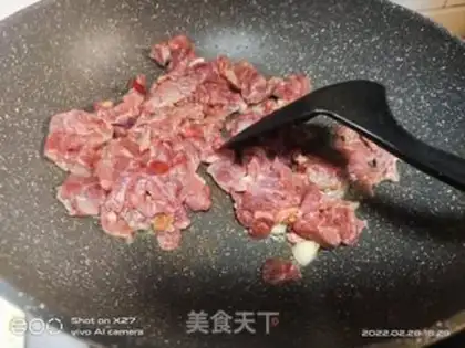 Make Celery beef step 1
