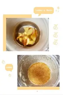 Make Strawberry yogurt Santa Claus step 5