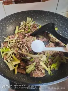 Make Celery beef step 3