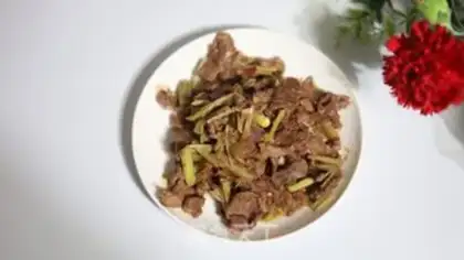 Make Celery beef step 6