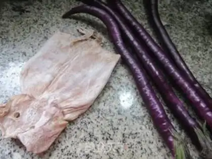 Make Squid cheese step 0