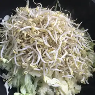 Make Pepper bean sprouts step 4