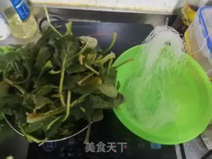 Make Spinach step 1