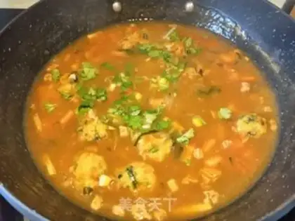 Make Tomatoball soup step 8