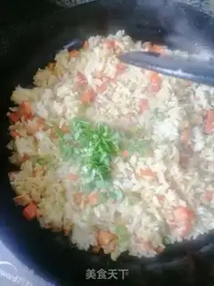 Make Egg fried rice step 3