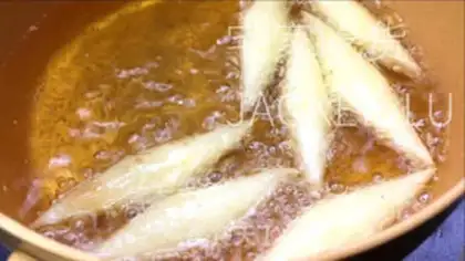 Make Scrambled fries step 7