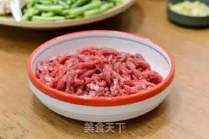 Make Beef bean noodles step 2