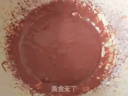 Make Red velvet cake step 4