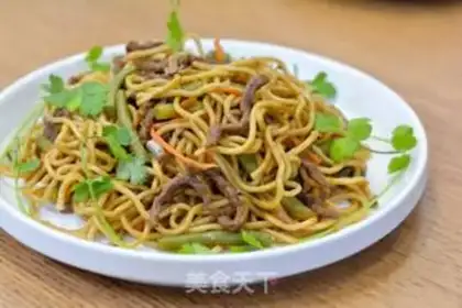 Make Beef bean noodles step 9