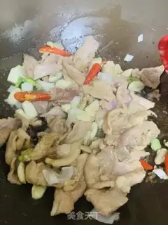 Make Mushroom fried meat step 4