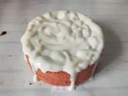 Make Red velvet cake step 9
