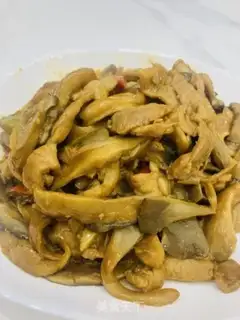 Make Mushroom fried meat step 7